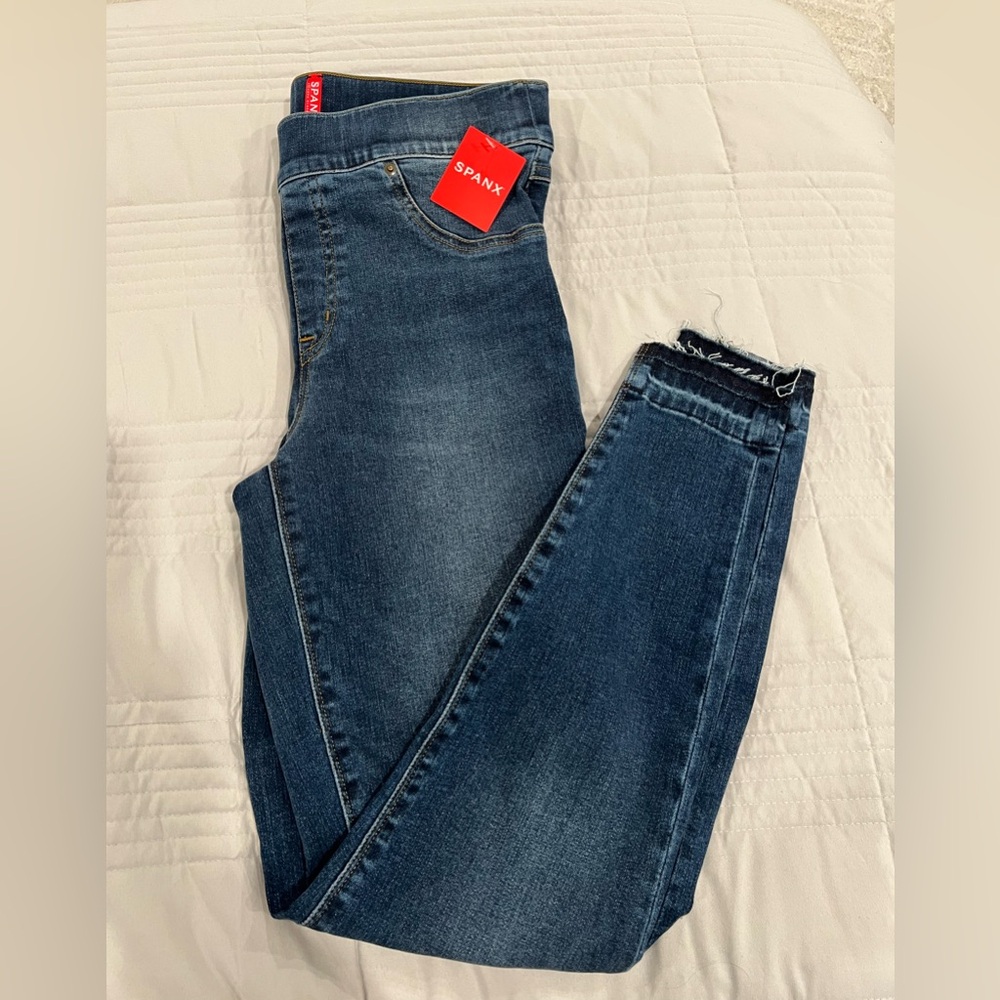 SPANX Women's Dark Blue Jeggings